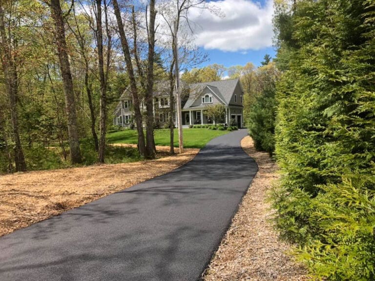 Newly paved Driveway done by Barry's Paving & Sealcoating LLC